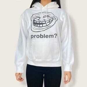 Troll Meme Graphic Hoodie